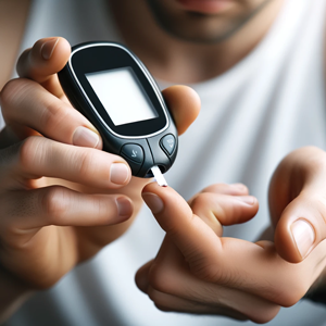 Finger glucose meter